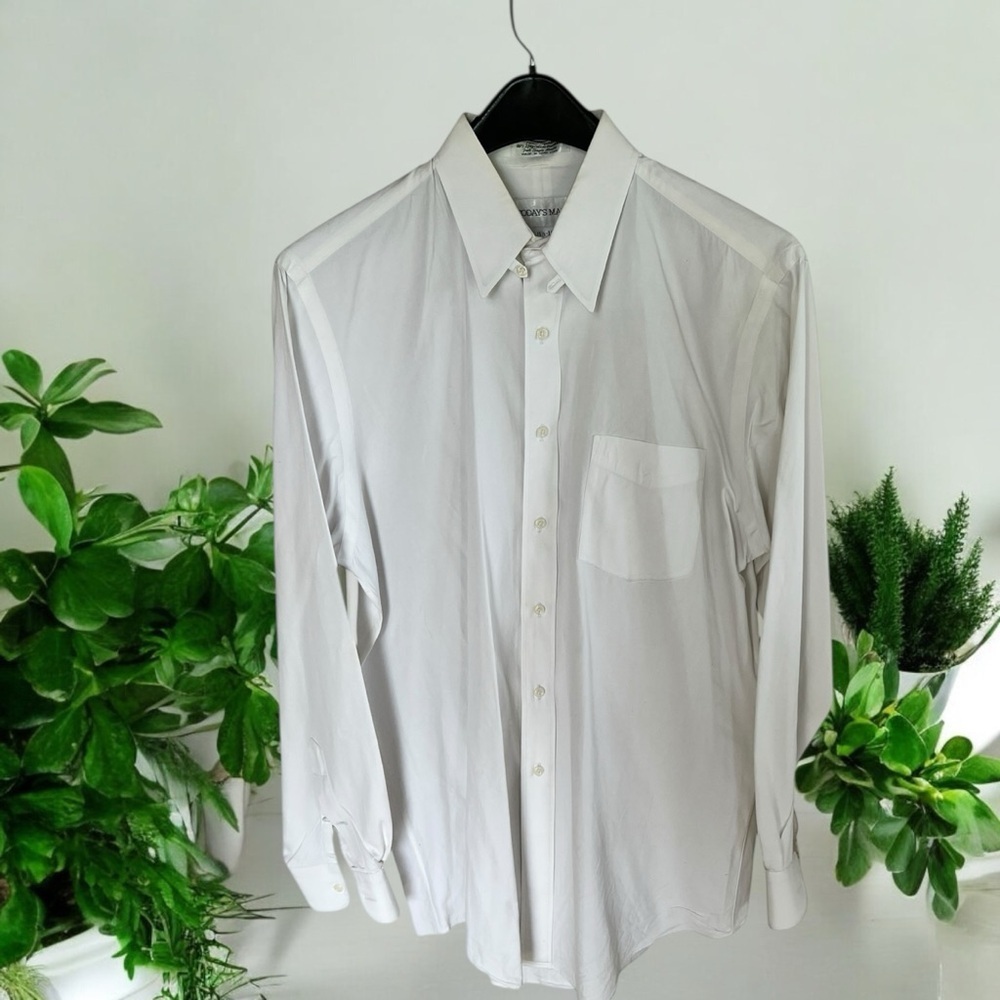 Classic White Long Sleeve Dress Shirt
VEN22☑️